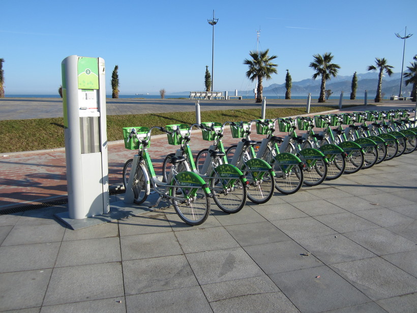 Прокат велосипедов в Батуми