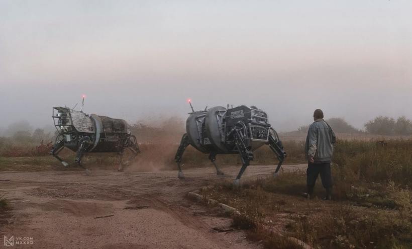 Россия в 2046 году: художники показали будущее России