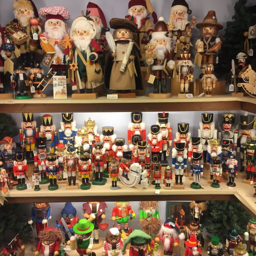 В магазине Käthe Wohlfahrt, январь 2018