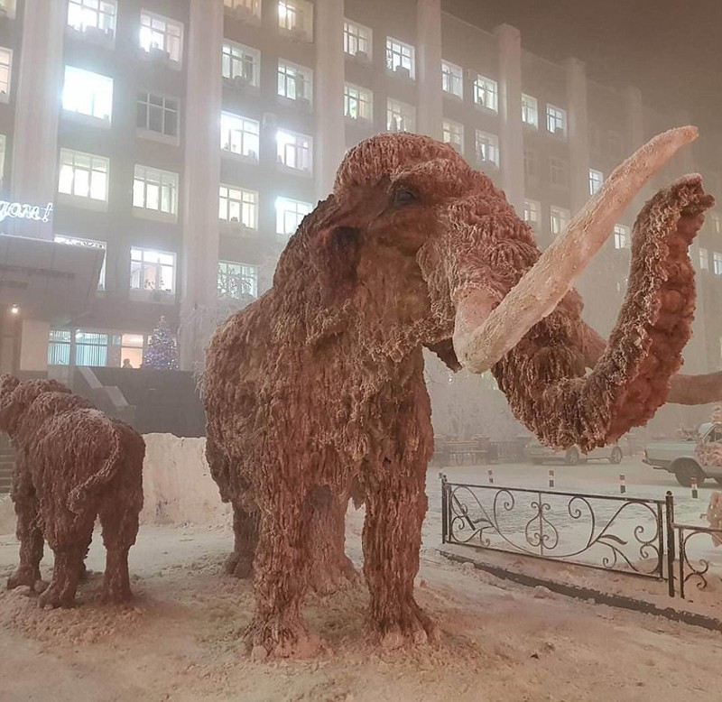 Блог - Новые фото из Оймякона, поселка, в котором от мороза -62°C сломался термометр Новые фото из Оймякона, поселка, в котором от мороза -62°C сломался термометр