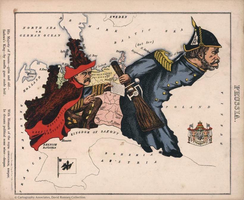 Блог - Как видели Россию в прошлых веках: старинные карты-карикатуры Европы Как видели Россию в прошлых веках: старинные карты-карикатуры Европы