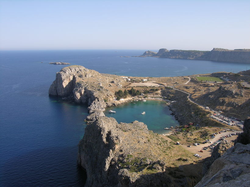 Вид с Родосской крепости