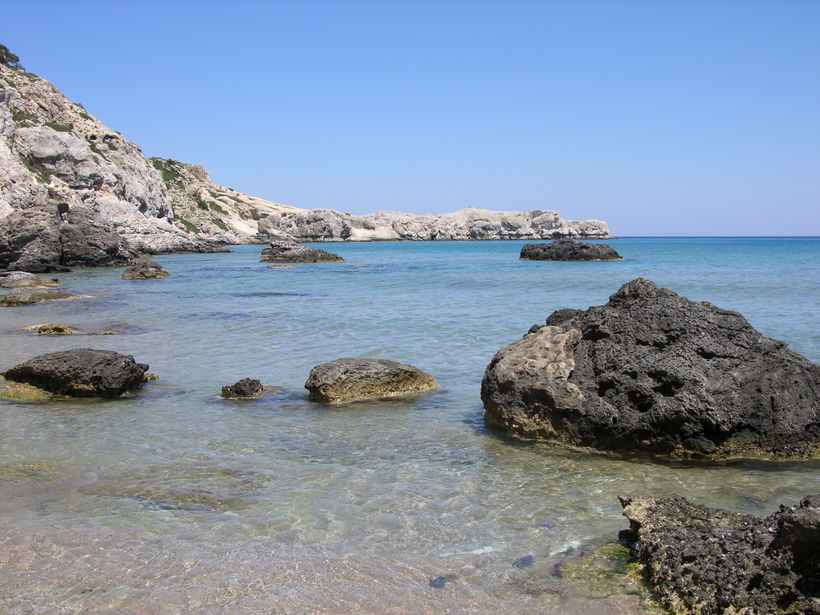 Один из пляжей Родоса