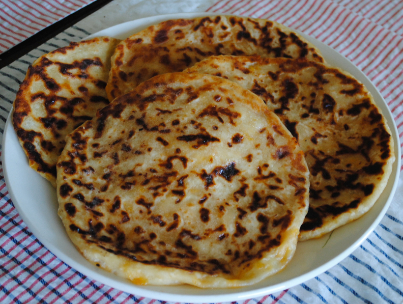 Лепешки с сыром