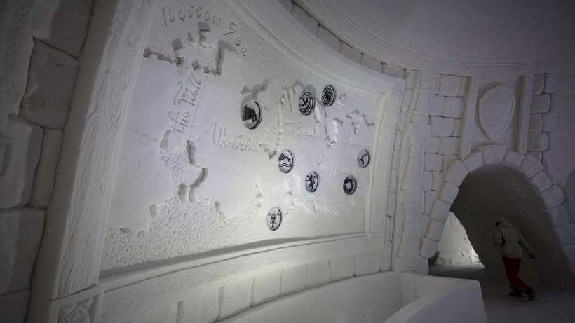 В Лапландии открылся ледяной отель в стиле «Игры престолов»