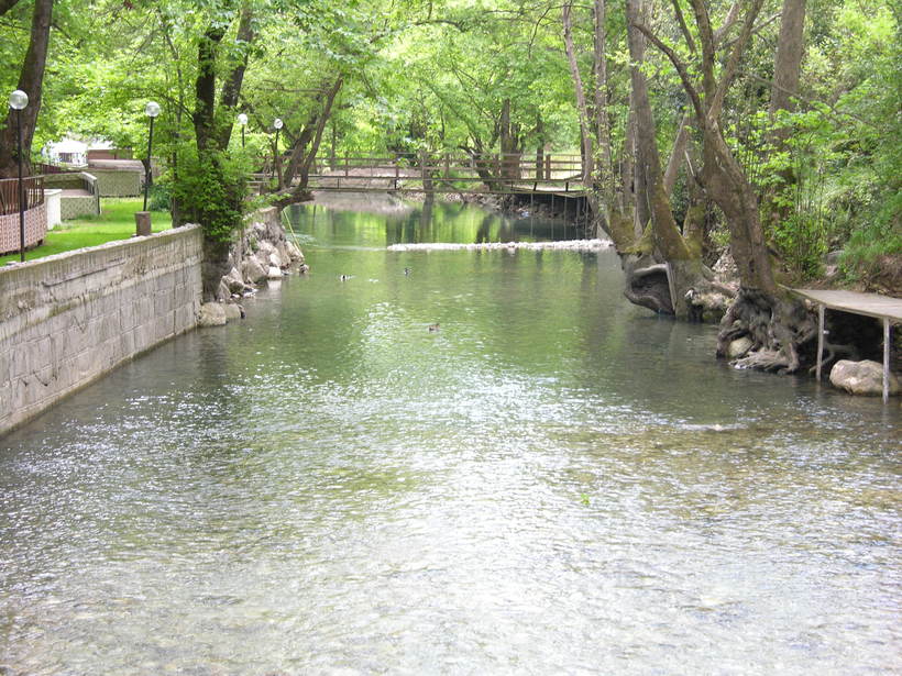 Рыбалка на горной реке в районе Кемера