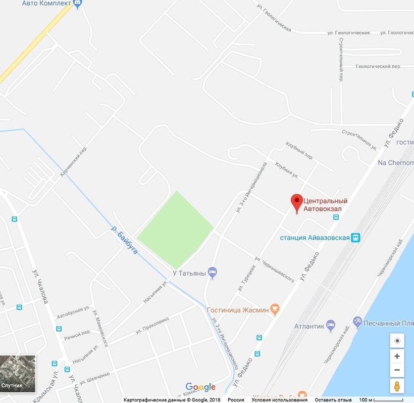 Автовокзал в Феодосии