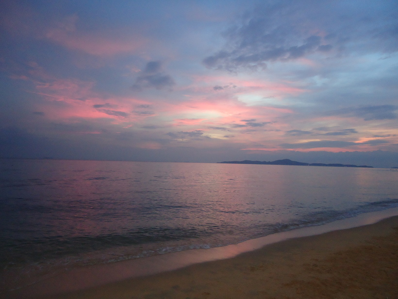 Закат в Паттайе