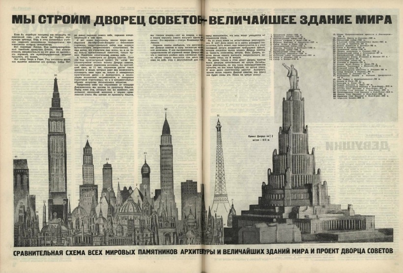 Блог - Дворец Советов — утопический проект СССР Дворец Советов — утопический проект СССР