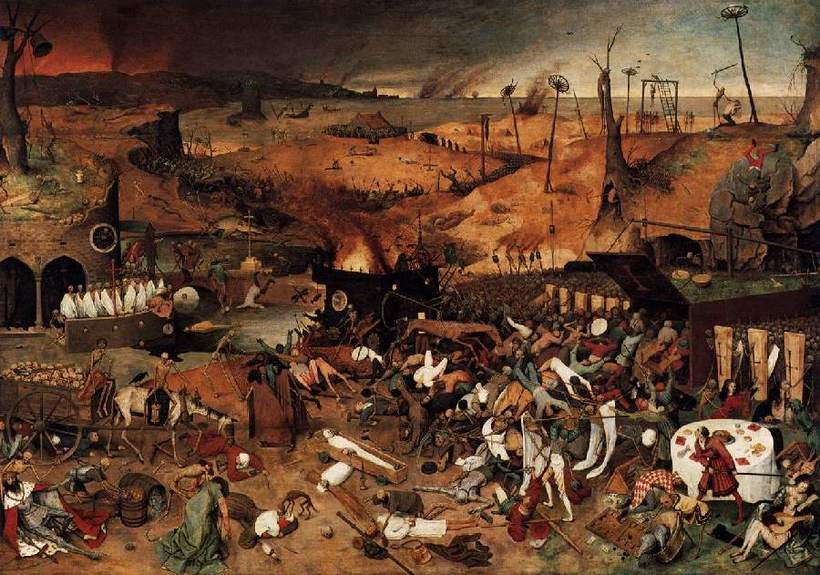Картина «Триумф смерти», Питер Брейгель Старший, 1562 г. Картина «Триумф смерти», Питер Брейгель Старший, 1562 г.