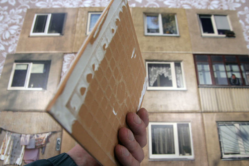 Литовский ресторан попросил дизайнеров обновить их туалет, но запретил менять плитку