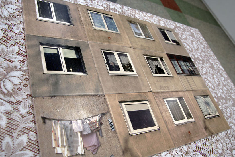 Литовский ресторан попросил дизайнеров обновить их туалет, но запретил менять плитку