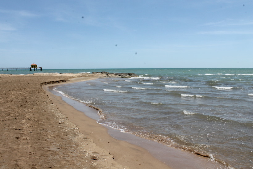Каспийское море в августе