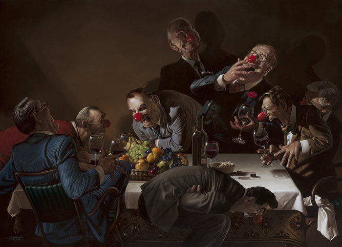 30 брутальных и честных иллюстраций Герхарда Хадерера о современном обществе 