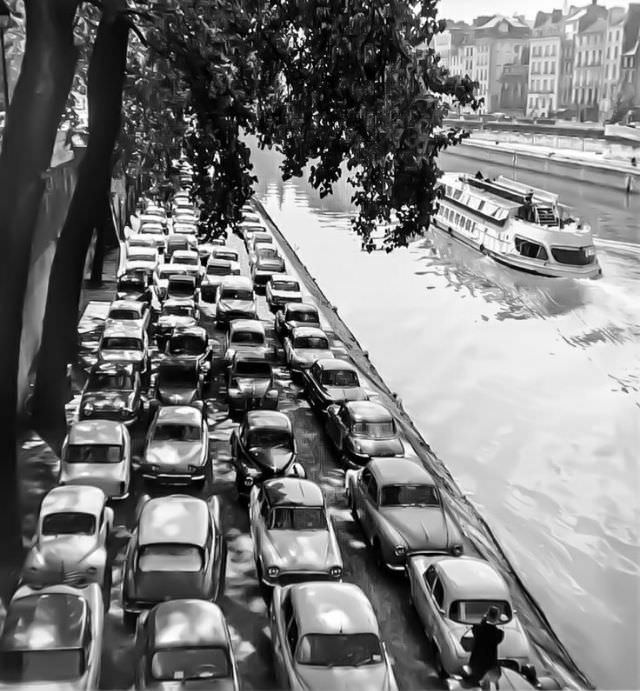 Блог - 26 фотографий о том, какие были пробки на дорогах в прошлом 26 фотографий о том, какие были пробки на дорогах в прошлом