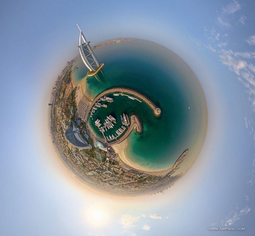 16 удивительных панорам, которые превращают Землю в миниатюрные планеты