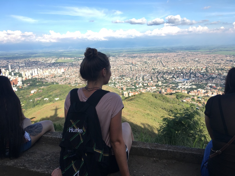 Панорама у статуи Cristo Del Rey