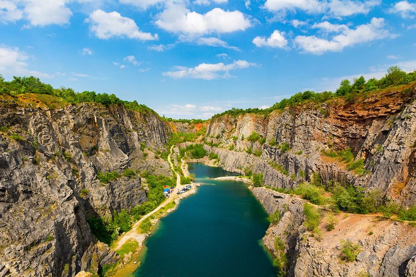 Каньон "Большая Америка", Чехия