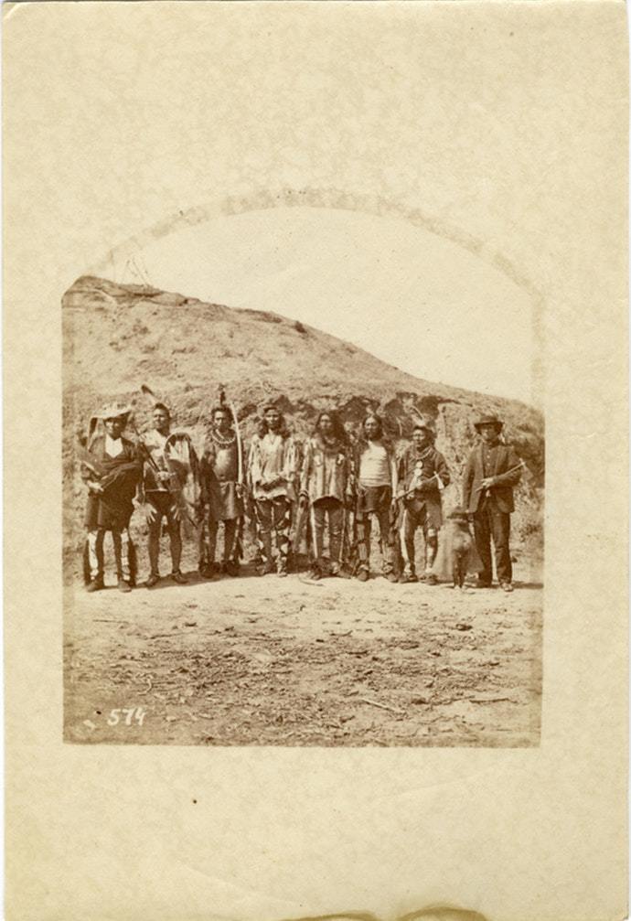 В сети появился архив снимков коренного населения США конца XIX века