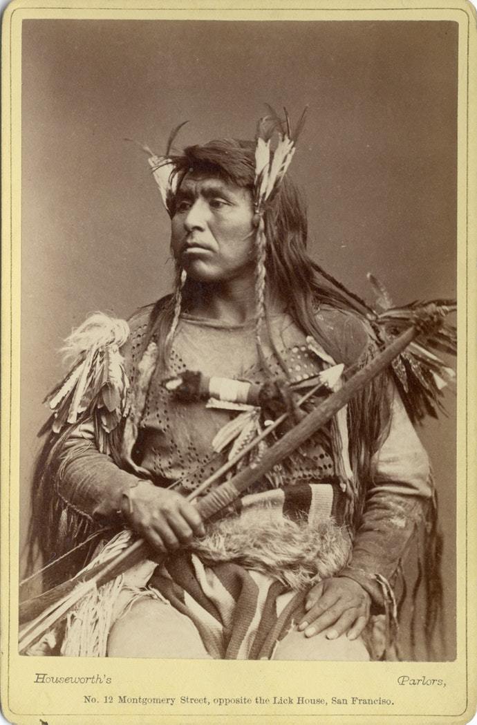 В сети появился архив снимков коренного населения США конца XIX века