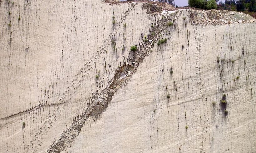 Стена динозавров в Боливии: как следы древних рептилий оказались на отвесной скале