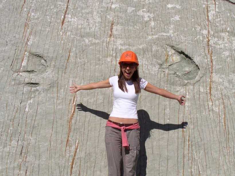 Стена динозавров в Боливии: как следы древних рептилий оказались на отвесной скале