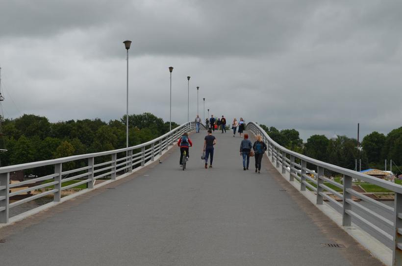 Уклон совсем не крутой