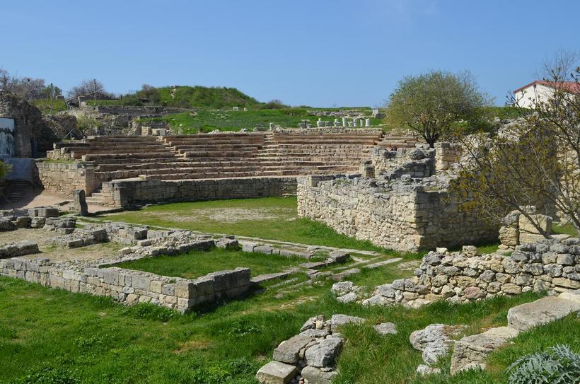 Амфитеатр неплохо сохранился