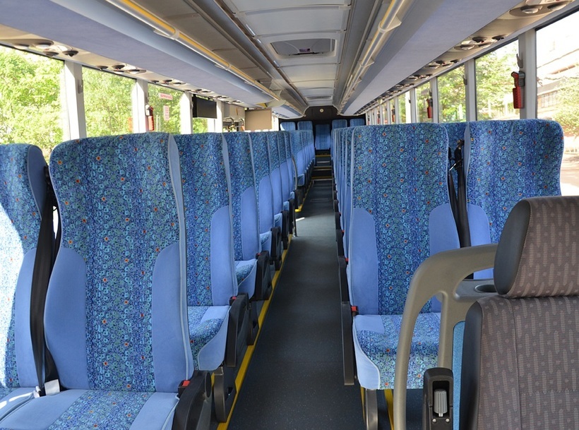 салон автобуса