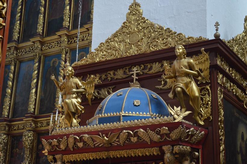 Убранство храма очень красиво