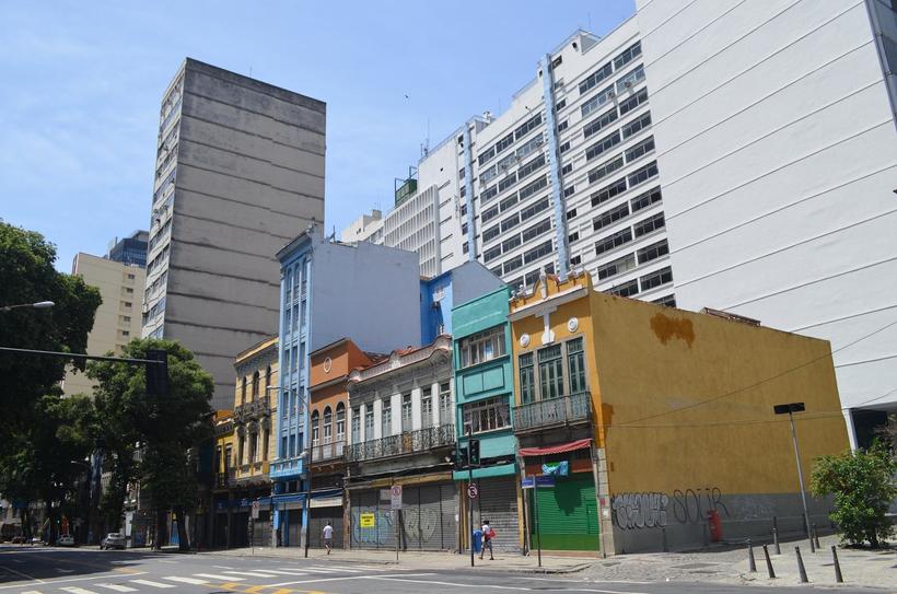 По выходным центр города пустеет