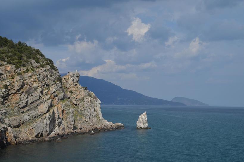 Пейзажи в этой части побережья удивительно хороши!