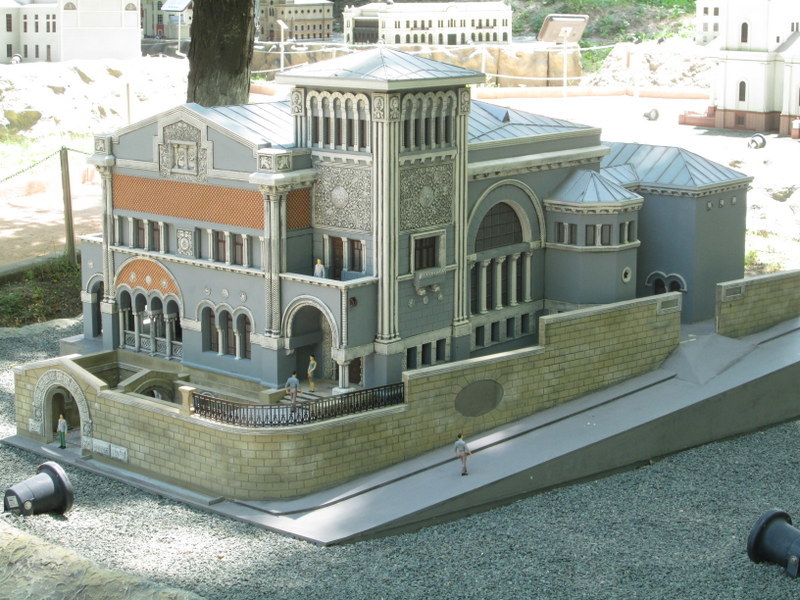 Макет виллы в Гаспре