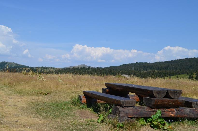 Места для пикников на горе есть, но их совершенно недостаточно