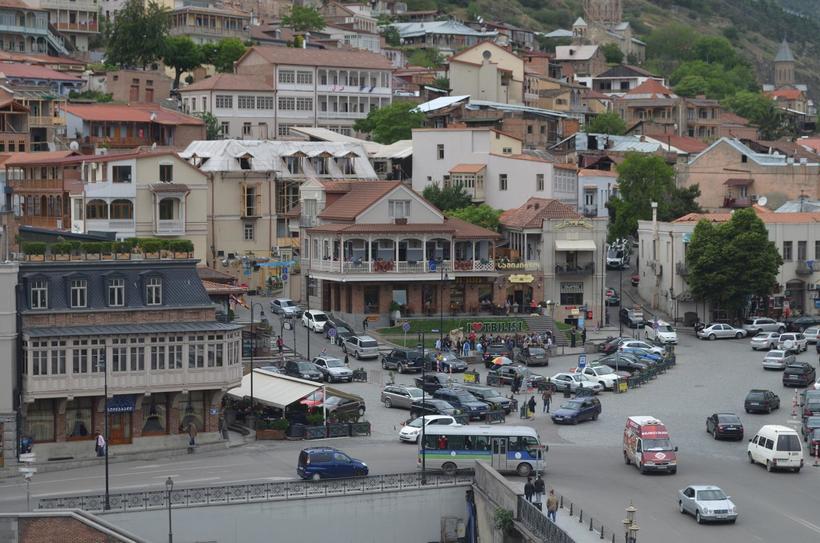 Панорама кварталов старого города