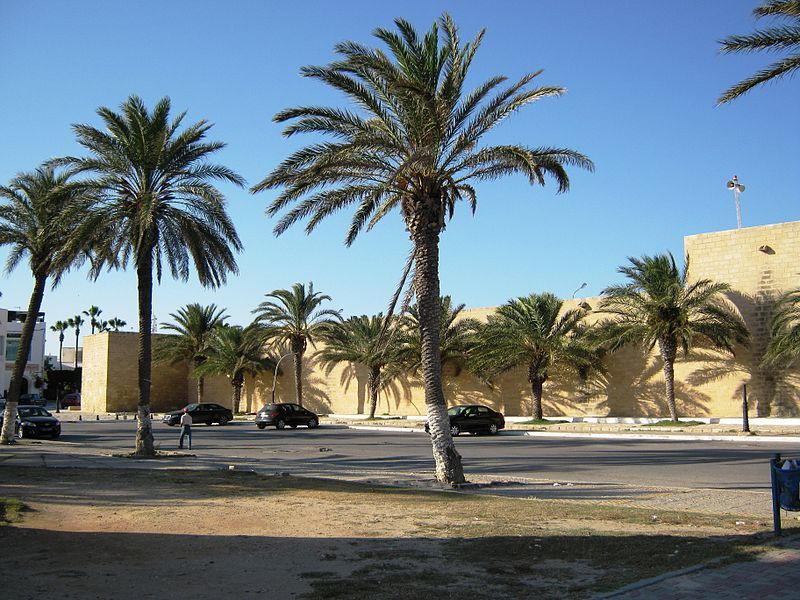 Типичный пейзаж Махдии