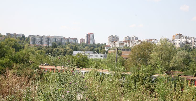 Вид на Габрово при въезде со стороны автомагистрали с В. Тырново. Фотография Марии Улановой