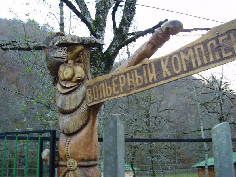 Вольерный комплекс Кавказского заповедника
