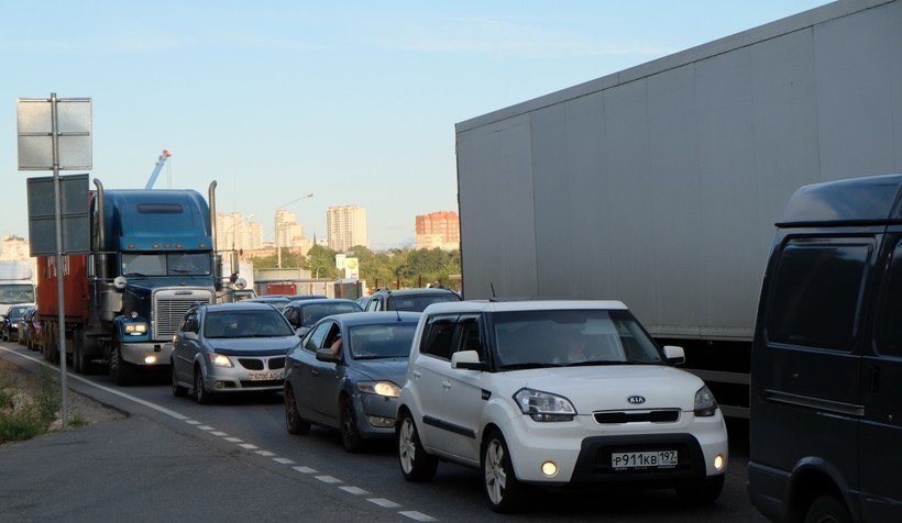 Пробка в Балашихе