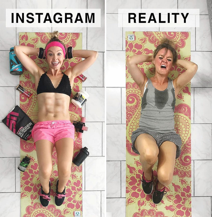 Блог - Instagram и реальность: немка шутит над идеальными фотографиями в соцсетях Instagram и реальность: немка шутит над идеальными фотографиями в соцсетях
