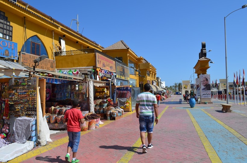 Египет, Шарм: по пути на рынок Old Market