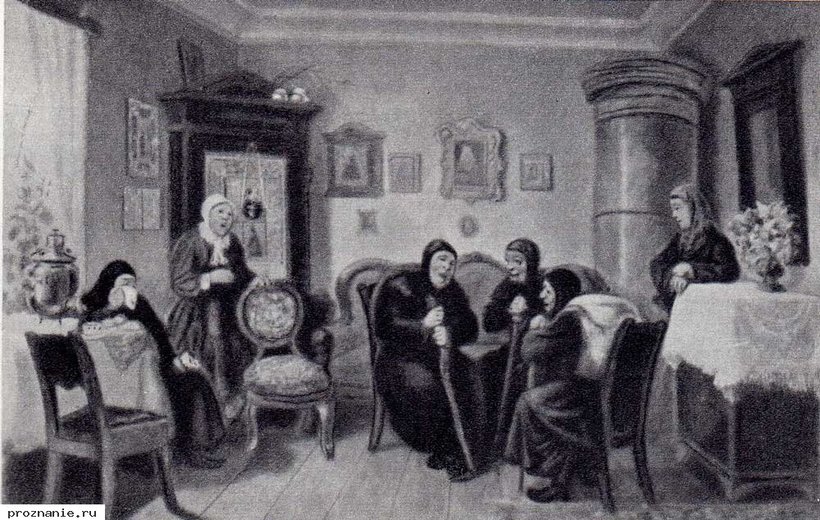 Картина «Плакальщицы», Л.И. Соломаткин, 1882 г. Картина «Плакальщицы», Л.И. Соломаткин, 1882 г.
