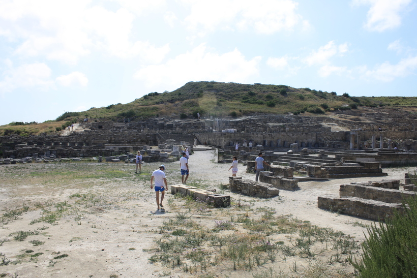 Древний город Камирос. Родос, Греция.