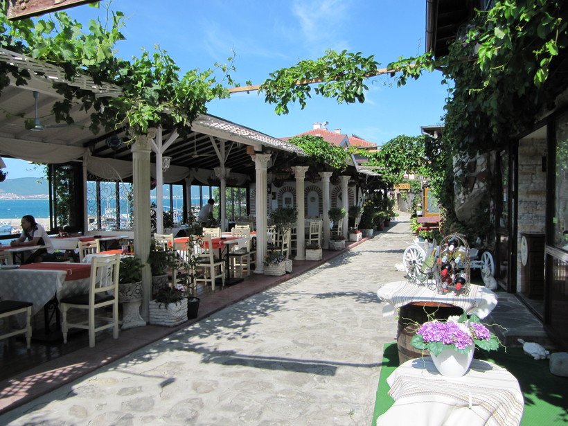 уютное кафе Болгарии