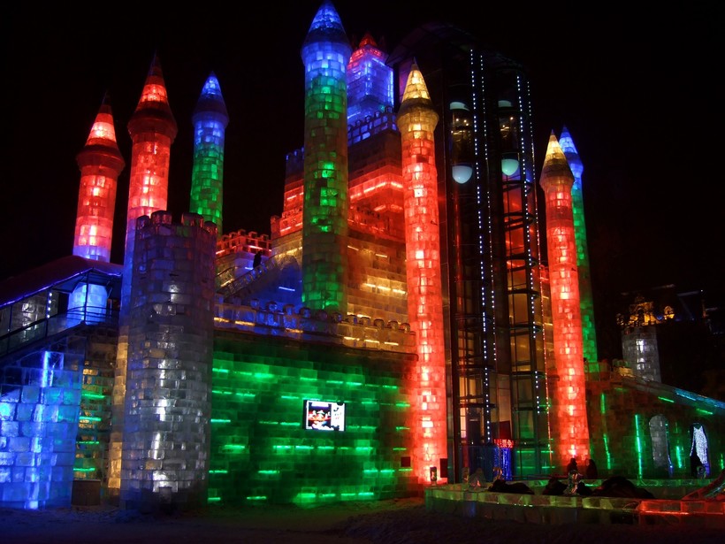 Фестиваль снежных скульптур в Чанчуне