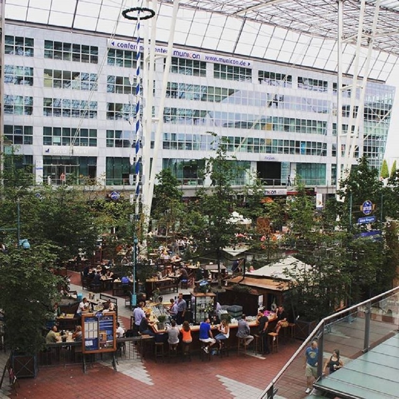 ресторан-пивоварня в аэропорту, Мюнхен