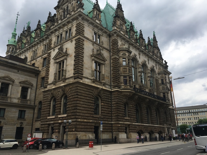 Германия, Гамбург — центральная часть города