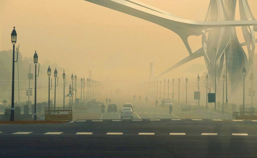 Блог - Проект The Smog: инженеры предложили построить в Дели сеть гигантских башен Проект The Smog: инженеры предложили построить в Дели сеть гигантских башен