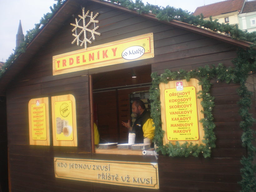 Ярмарка, трдельник, глинтвейн