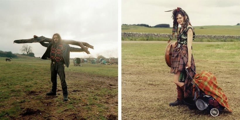 ​ 28 фотографий новых цыган от британского фотографа